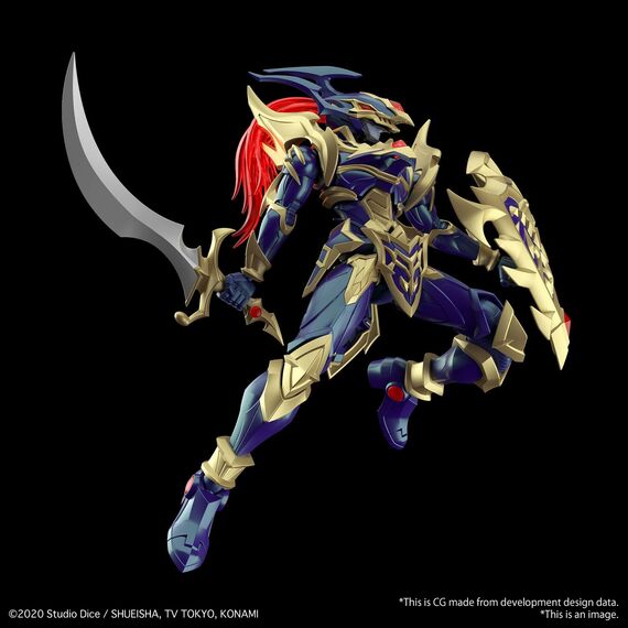 Figurka do złożenia Figure-rise (Amplified) Yu-Gi-Oh! - Black Luster Soldier- Zdjęcie 3