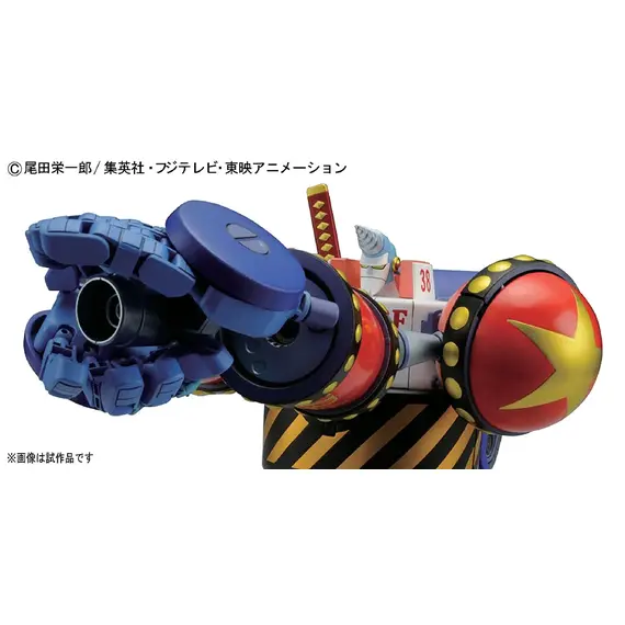 Figurka do złożenia One Piece Iron Pirates - BF38 General Franky- Zdjęcie 2