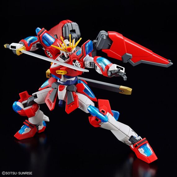 Model figurki GUNDAM HG 1/144 - SHIN BURNING GUNDAM- Zdjęcie 14