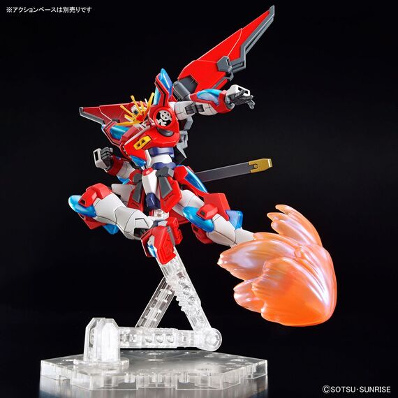 Model figurki GUNDAM HG 1/144 - SHIN BURNING GUNDAM- Zdjęcie 16