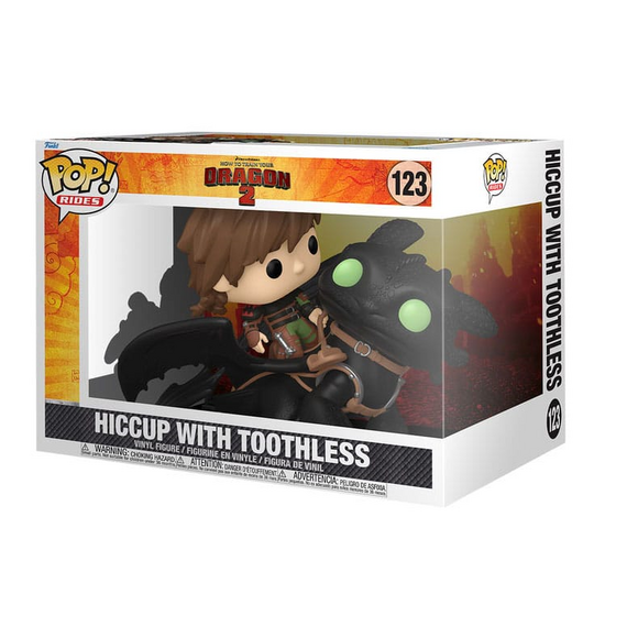Figurka How to Train Your Dragon 2 / Jak wytresować smoka 2 POP! Rides - Czkawka i Szczerbatek- Zdjęcie 2