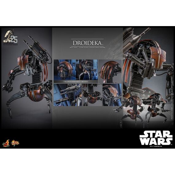 Figurka Star Wars Episode I: The Phantom Menace / Mroczne Widmo 1/6 - Droideka- Zdjęcie 21