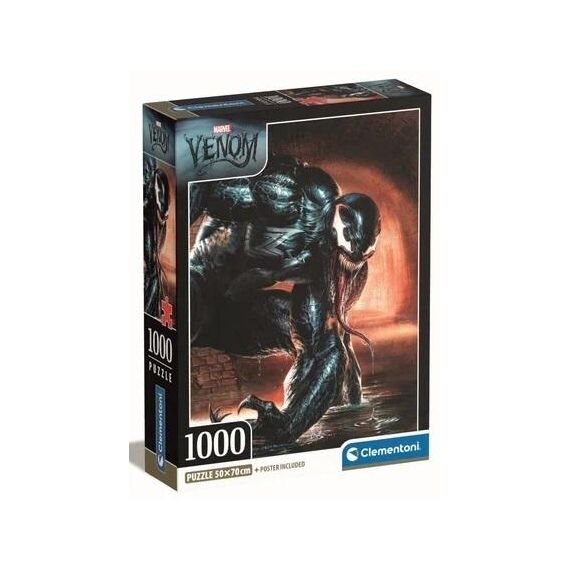Puzzle z plakatem Marvel: Venom (1000 elementów)