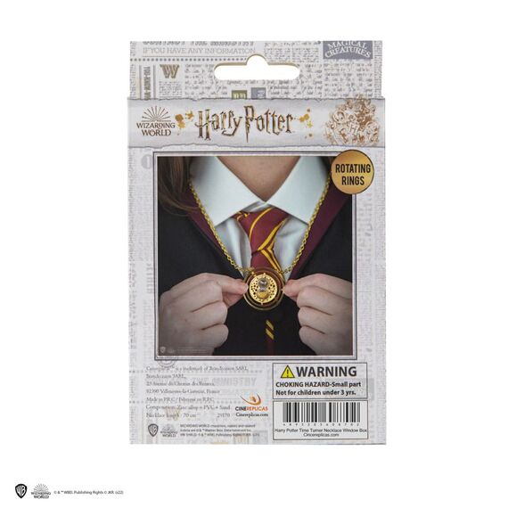 Naszyjnik Harry Potter Zmieniacz Czasu z pudełkiem ozdobnym- Zdjęcie 7