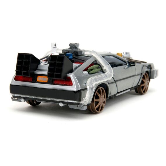 Model samochodu Powrót do przyszłości 3 1/24 - DeLorean Time Machine- Zdjęcie 22