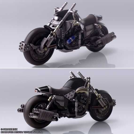 Figurka z pojazdem Final Fantasy VII Bring Arts - Cloud Strife & Hardy-Daytona- Zdjęcie 14