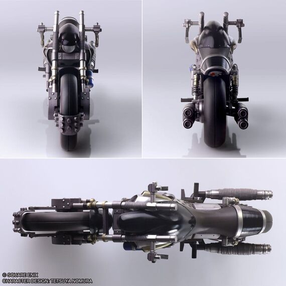 Figurka z pojazdem Final Fantasy VII Bring Arts - Cloud Strife & Hardy-Daytona- Zdjęcie 16