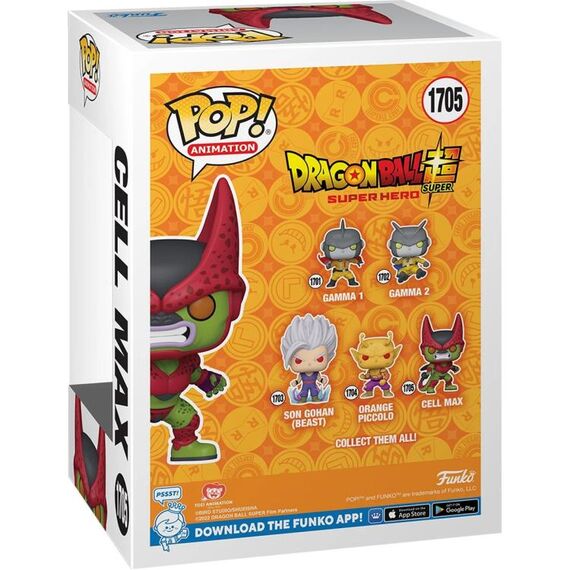Figurka Dragon Ball Super: Super Hero POP! - Cell Max (1705)- Zdjęcie 3