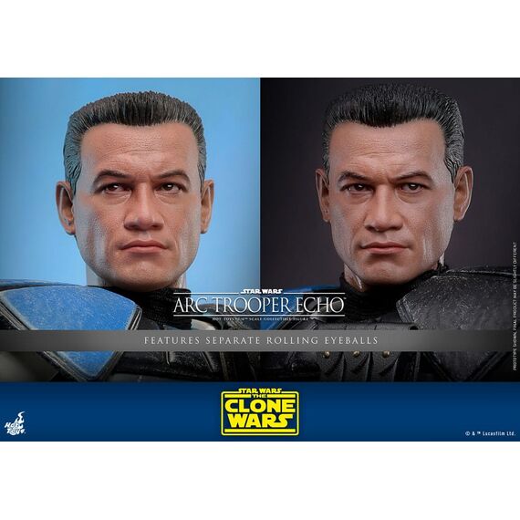 Figurka Star Wars: Wojny Klonów 1/6 - Arc Trooper Echo- Zdjęcie 17