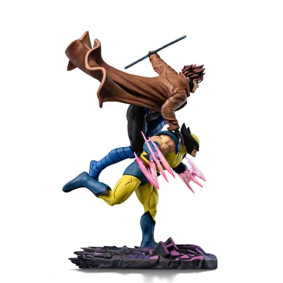 Figurka Marvel: X-Men '97 Art Scale 1/10 - Gambit i Wolverine- Zdjęcie 2