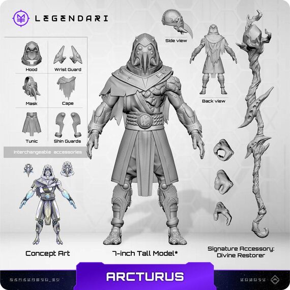 Figurka Legendari - Crimson Enforcer- Zdjęcie 10