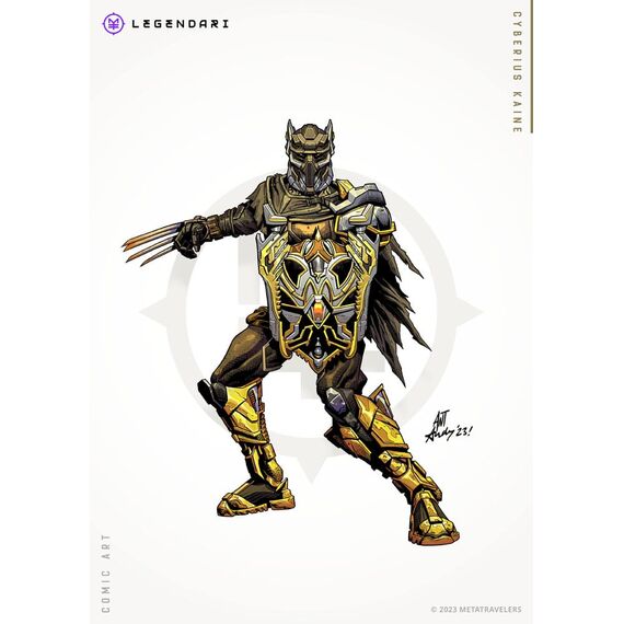 Figurka Legendari - Cyberius Kaine- Zdjęcie 8