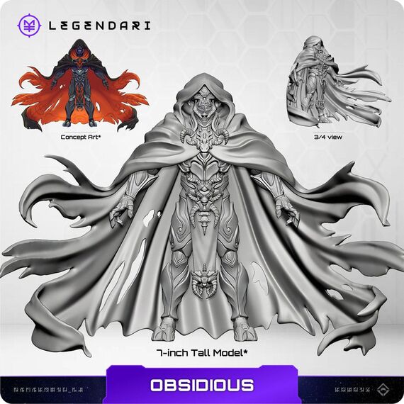 Figurka Legendari - Obsidious- Zdjęcie 6