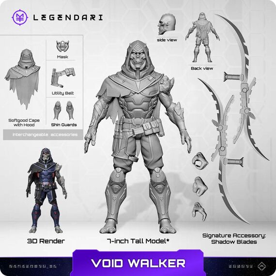 Figurka Legendari - Voidwalker- Zdjęcie 6