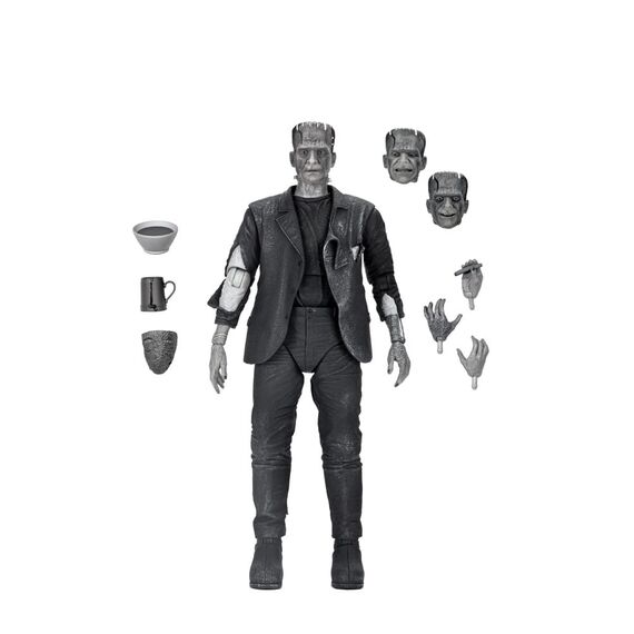 Figurka Universal Monsters (Narzeczona Frankensteina) - Ultimate Frankenstein's Monster (Czarno-biały)- Zdjęcie 3