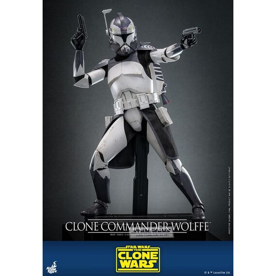 Figurka Star Wars: Wojny Klonów 1/6 - Clone Commander Wolffe- Zdjęcie 4