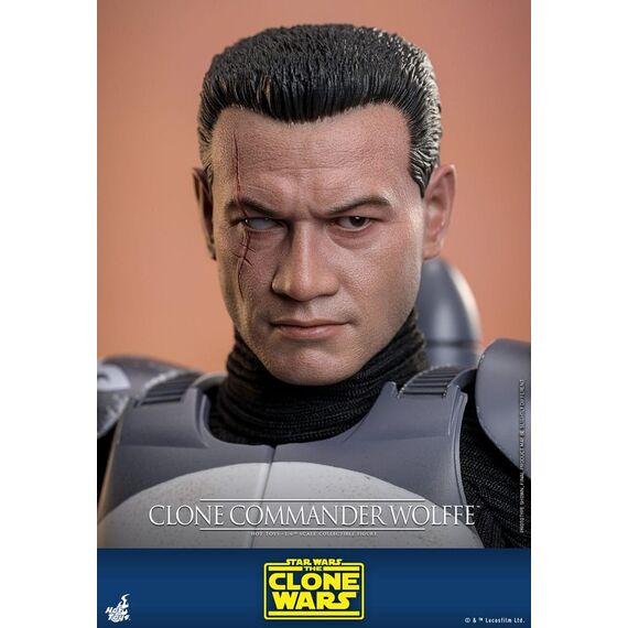 Figurka Star Wars: Wojny Klonów 1/6 - Clone Commander Wolffe- Zdjęcie 8