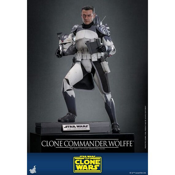 Figurka Star Wars: Wojny Klonów 1/6 - Clone Commander Wolffe- Zdjęcie 10