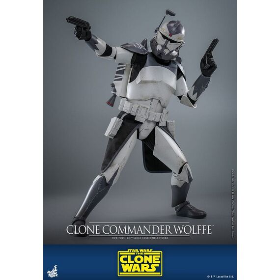 Figurka Star Wars: Wojny Klonów 1/6 - Clone Commander Wolffe- Zdjęcie 16