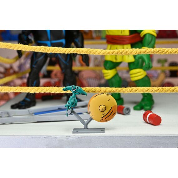 Zestaw 4 figurek Teenage Mutant Ninja Turtles (Archie Comics) - Stump Wrestling Turtles- Zdjęcie 17