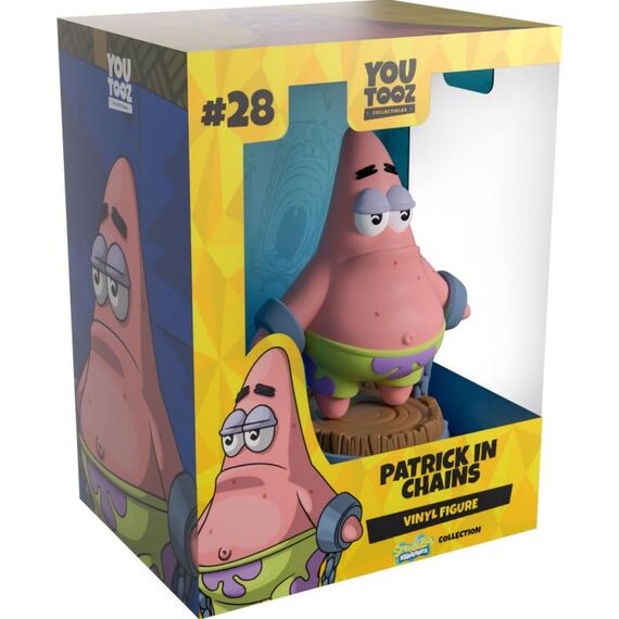 Mini figurka SpongeBob Kanciastoporty - Patrick in Chains- Zdjęcie 8