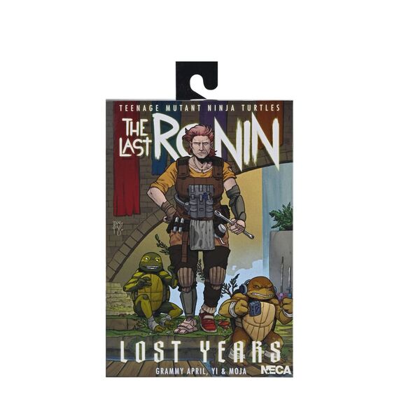 Figurki TMNT: The Last Ronin Lost Years - Grammy April with Baby Yi & Moja- Zdjęcie 6