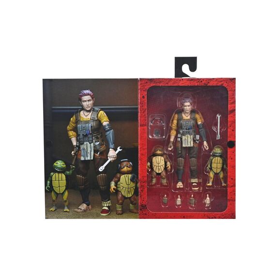 Figurki TMNT: The Last Ronin Lost Years - Grammy April with Baby Yi & Moja- Zdjęcie 12