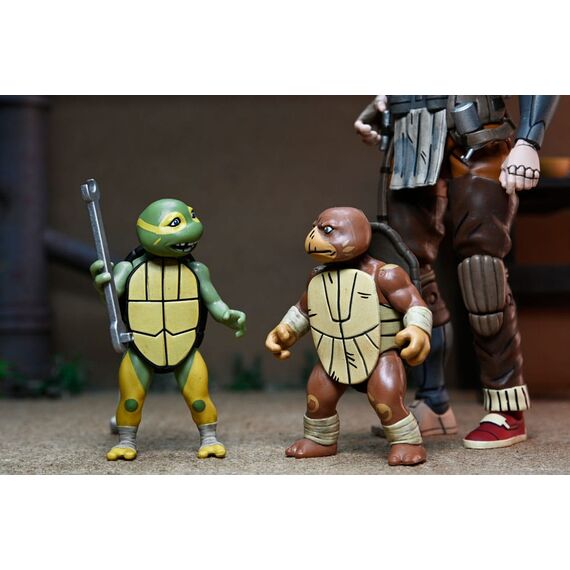 Figurki TMNT: The Last Ronin Lost Years - Grammy April with Baby Yi & Moja- Zdjęcie 24