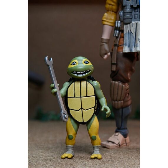 Figurki TMNT: The Last Ronin Lost Years - Grammy April with Baby Yi & Moja- Zdjęcie 28