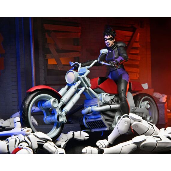 Figurka z pojazdem TMNT: The Last Ronin Lost Years - Casey Marie with Motorcycle- Zdjęcie 18