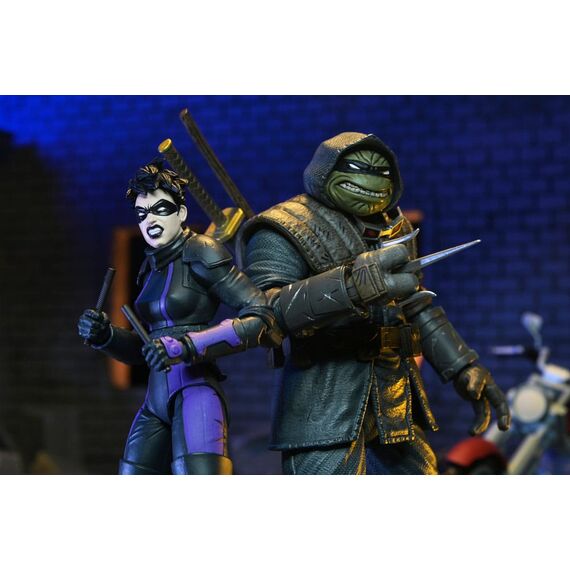 Figurka z pojazdem TMNT: The Last Ronin Lost Years - Casey Marie with Motorcycle- Zdjęcie 25