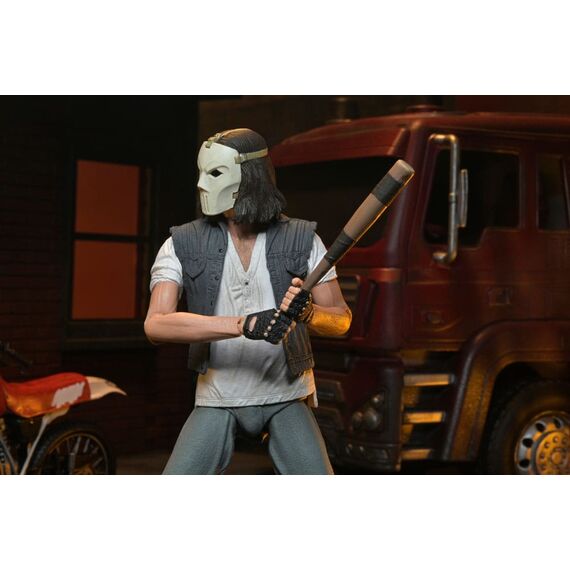 Figurka z pojazdem Teenage Mutant Ninja Turtles (1990) - Casey Jones with Dirt Bike- Zdjęcie 18