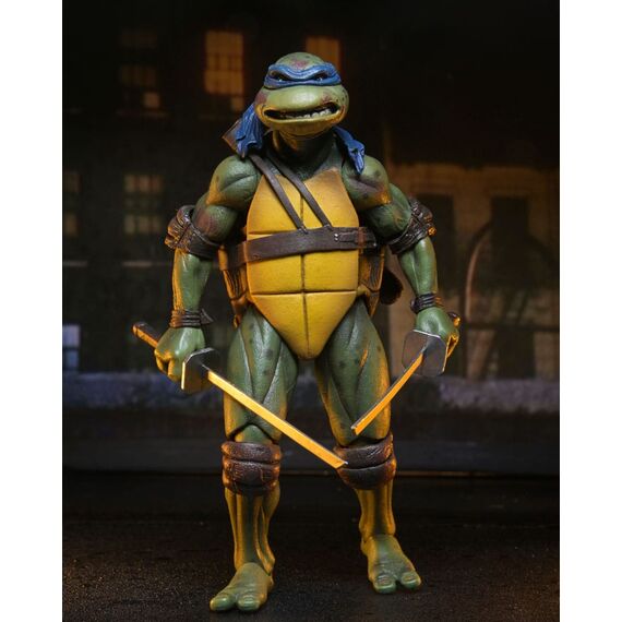 Zestaw 2 figurek Teenage Mutant Ninja Turtles (1990) - Shredder vs Leonardo (Rooftop Battle)- Zdjęcie 34