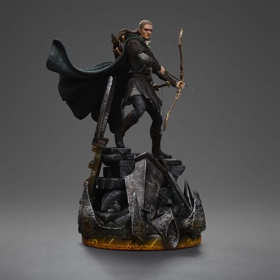 Figurka Lord Of The Rings / Władca Pierścieni Art Scale 1/10 - Legolas Unleashed- Zdjęcie 14