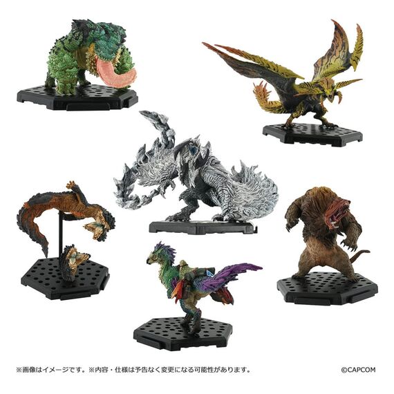 Zestaw 6 mini figurek Monster Hunter Figure Builder Standard Model Plus Vol. 27