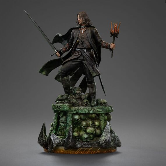 Figurka Władca Pierścieni Art Scale 1/10 - Aragorn Unleashed- Zdjęcie 6