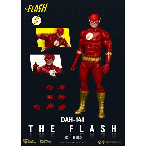 Figurka DC Comics Dynamic 8ction Heroes 1/9 - Flash- Zdjęcie 12
