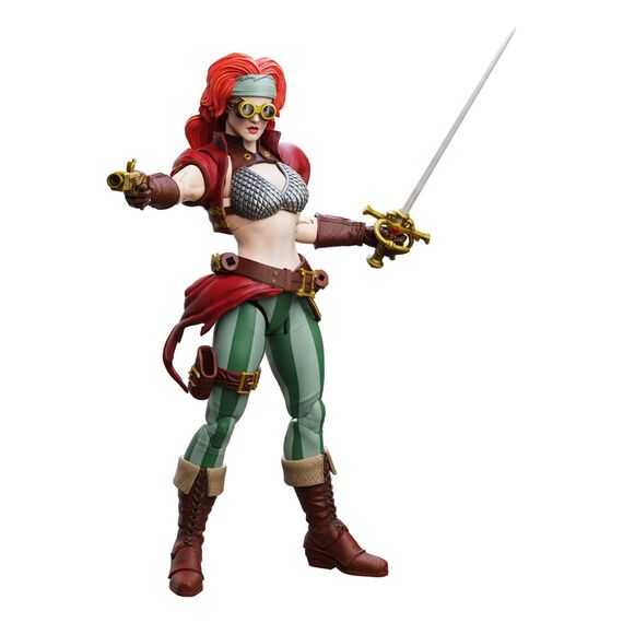 Figurka Legenderry Red Sonja Epic H.A.C.K.S. 1/12 - Red Sonja (Steampunk Legend)- Zdjęcie 2