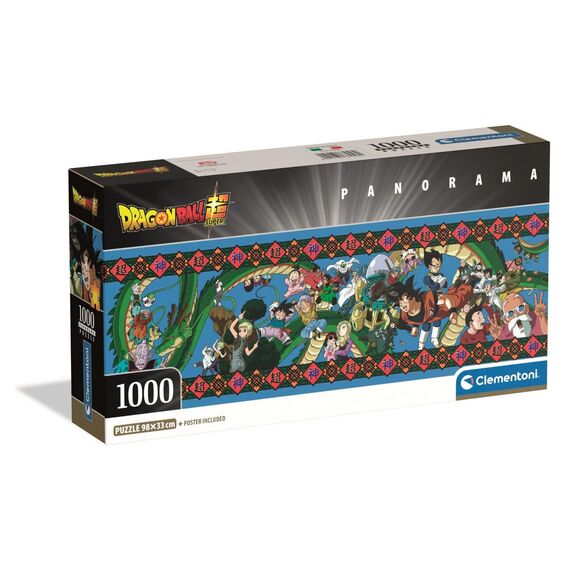 Puzzle z plakatem Dragon Ball Super Panorama High Quality Collection (1000 elementów)