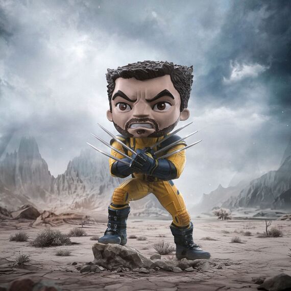 Figurka Deadpool & Wolverine Mini Co. - Wolverine Unmasked- Zdjęcie 10