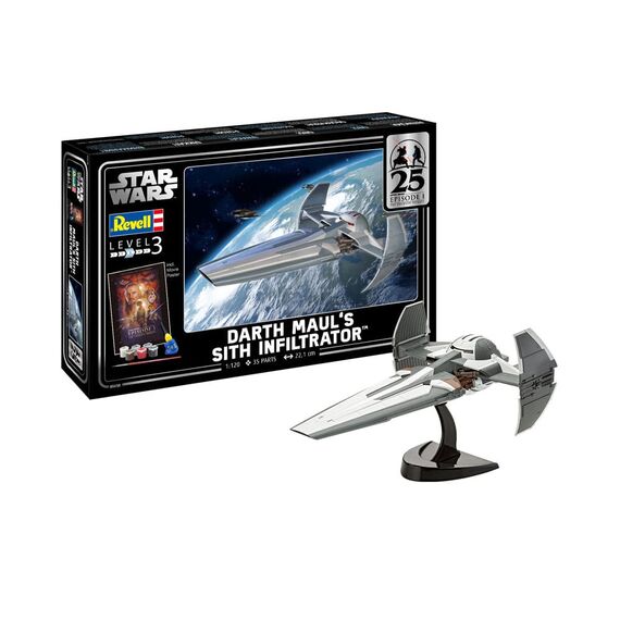 Model do sklejania Star Wars Epizod I 1/120 - Darth Maul's Sith Infiltrator