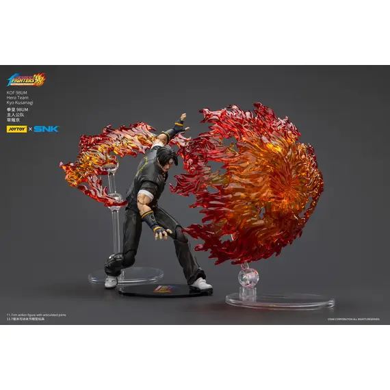 Figurka The King Of Fighters '98 1/18 - Kyo Kusanagi- Zdjęcie 22