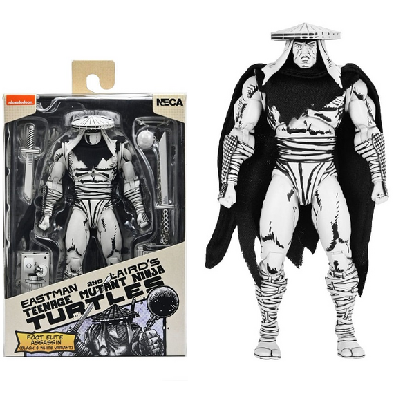 Figurka Teenage Mutant Ninja Turtles (Mirage Comics) - Foot Elite Assassin (Black & White Variant)
