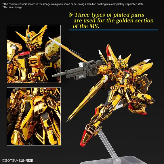 Model figurki GUNDAM RG 1/144 - Akatsuki Gundam Oowashi Unit- Zdjęcie 3
