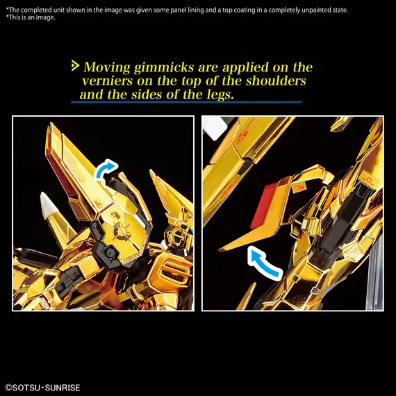Model figurki GUNDAM RG 1/144 - Akatsuki Gundam Oowashi Unit- Zdjęcie 12