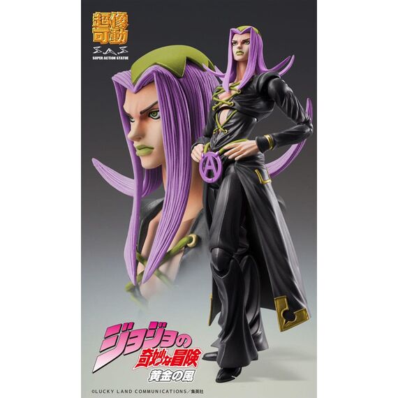Figurka Jojo's Bizarre Adventure Part 5 (Golden Wind) SAS - Leone Abbacchio (Black Ver.)- Zdjęcie 11
