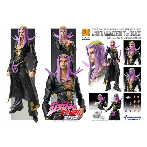 Figurka Jojo's Bizarre Adventure Part 5 (Golden Wind) SAS - Leone Abbacchio (Black Ver.)- Zdjęcie 23