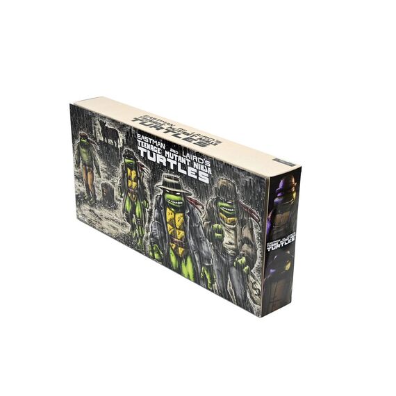 Zestaw 4 figurek Teenage Mutant Ninja Turtles (Mirage Comics) - Gangster Turtles- Zdjęcie 12