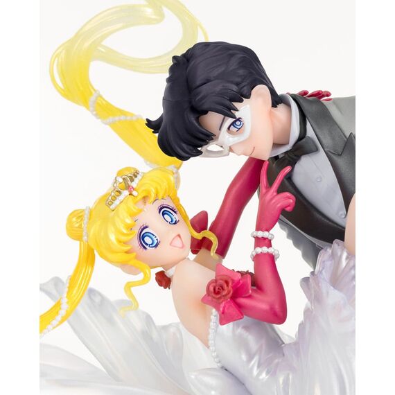 Figurka Sailor Moon FiguartsZERO Chouette - Usagi and Tuxedo Mask (Moonlight Glow Edition)- Zdjęcie 14