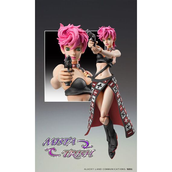 Figurka Jojo's Bizarre Adventure Part 5 (Golden Wind) SAS - Trish Una (Black Ver.)- Zdjęcie 17